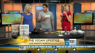 Vegan Celebrity Chef Attila Hildmann USA TV Demo reel Cooking [upl. by Akir]