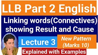 LLB Part 2 English  Sequence Markers of Contrast  Lecture 3  New Paper Pattern 2024 [upl. by Navar978]