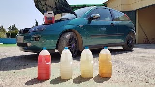 COMO LIMPIAR CORRECTAMENTE EL CIRCUITO DE REFRIGERACION A UN COCHE│FORD FOCUS MK1 [upl. by Morven]