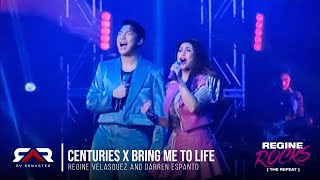 4K Century x Bring me to Life  Regine Velasquez and Darren Espanto  Regine Rocks The Repeat [upl. by Esnofla]