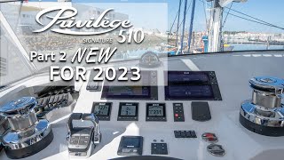 Part 2  Privilege 510 Just Keeps Getting Better Price and Equipment Update for 2023 [upl. by Zippora840]