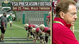 FSU Football Practice in DUBLIN IRELAND  Florida State Seminoles Day 25  Warchant TV FSU [upl. by Levana]