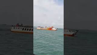 kapal ferry munic tiba di pelabuhan Tanjung kalian muntok [upl. by Behah]