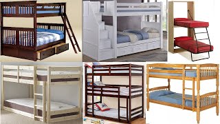 Wooden bunk bed ideas 1 wood frame bunk bed ideas Kids bed ideas Make money making bunk bed ideas [upl. by Chick]