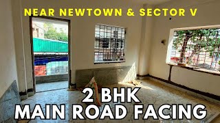 2 Bhk 880 Sq Ft Road Facing Flat Sale at Kestopur Mission Bazar Near Sector 5 amp Newtown Action 1 [upl. by Rodrich]