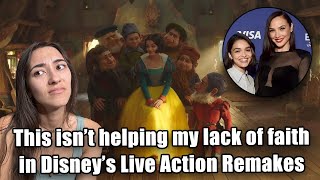 Snow White Live Action Teaser Trailer Reaction [upl. by Yessej367]