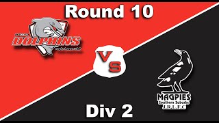 Div2 U15  Redcliffe Dolphins v Souths Magpies [upl. by Eiffub171]