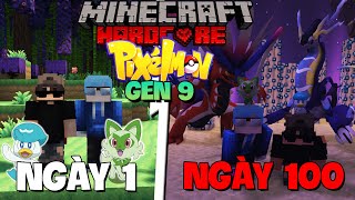 TINNT SINH TỒN 100 NGÀY TRONG MINECRAFT PIXELMON GEN 9 CÙNG VỚI THẰNG BẠN THÂN SỂM MC [upl. by Hendren]