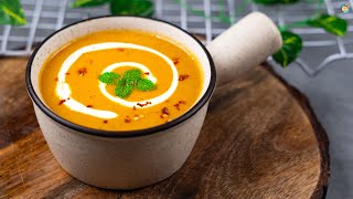 Pumpkin Soup  Roasted Pumpkin Soup [upl. by Annoeik143]