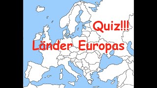 Teste Dein Wissen Quiz der Länder und Hauptstädte Europas CampC [upl. by Morven]