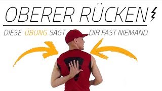 Oberer Rücken ⚡ Schmerz selbst behandeln [upl. by Ferde]