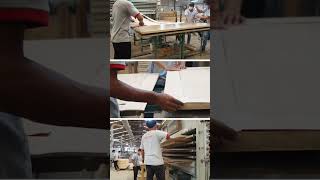 Veneer Lamination Process for Ecolux Wood Doors [upl. by Parrisch]