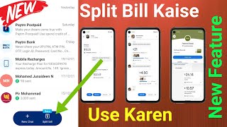 How to use Paytm split bill  What is split bill [upl. by Inahet933]