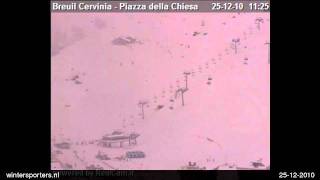 Zermatt breuil webcam time lapse 20102011 [upl. by Stedman]