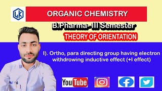 Theory of orientation of benzene  ortho para directing electron withdrawing group [upl. by Bray356]