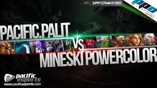 GPPC1 Finals G1 Pacific vs Mineski [upl. by Ecyrb]