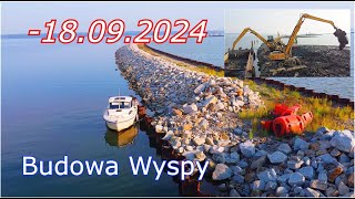 Wyspa Estyjska 18 09 2024 Wysoki stan wody [upl. by Phelgen]