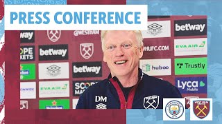 quotWe Know Were Playing A Very Good Teamquot  David Moyes Press Conference  Manchester City v West Ham [upl. by Akinor261]