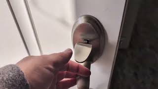 Kwikset Shelburne Front Door Lock Handle and Deadbolt Set Entry Handleset Exterior Review [upl. by Pollack228]