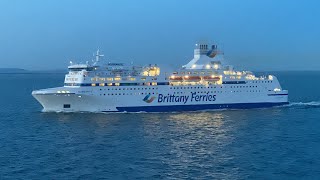 Saint Malo France onboard Ship Bretagne from Portsmouth UK 29th April 2024 [upl. by Eural431]