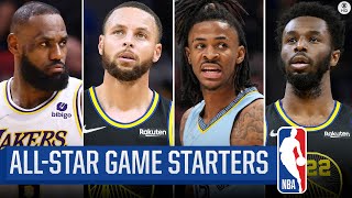 2022 NBA AllStar Game starters revealed Instant Reaction surprises snubs  CBS Sports HQ [upl. by Aleekat]