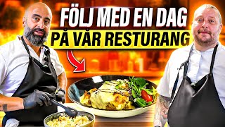 FÖLJ MED EN DAG PÅ VÅR RESTAURANG [upl. by Eniamrahc]