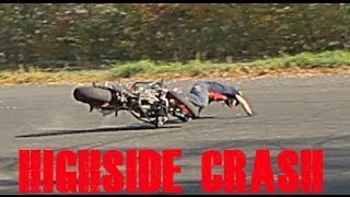 STUNTER 13  HIGHSIDE DRIFT CRASH [upl. by Daly]