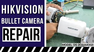 Hikvision IP Bullet Camera Repair  Service  Fix Fault  Not working [upl. by Macrae]