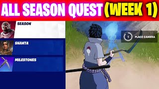 All Season Quest Guide in Chapter 3 week 1 Challenges [upl. by Michael94]