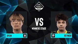 ByuN vs Reynor  ESL SC2 Masters Winter 2023 Finals  Winners Stage [upl. by Averi]