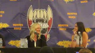 Scream Panel with Melissa Barrera Marley Shelton amp Tony Revolori at MonsterMania 59 8324 Part 2 [upl. by Cummins]