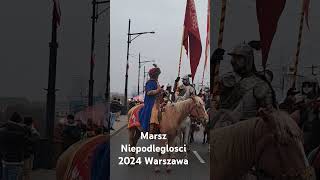 Marsz Niepodległości 2024 Warszawa 11 Listopada 11112024 Huzaria [upl. by Rodrigo]