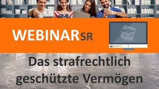 Das strafrechtlich geschützte Vermögen Webinar ► juracademyde [upl. by Arama]