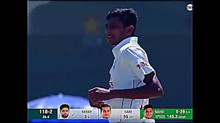 Babar Azam Wicket today vs Bangladesh Babar Azam Vs Nahid Rana Babar Azam Wicket today [upl. by Branca328]