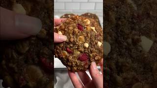 Raspberry white chocolate oat cookies [upl. by Tichonn]