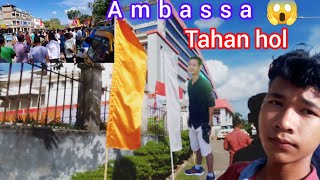 Ambassa ni tahan hold vlog video 😱 Charan tripra official [upl. by Furmark320]