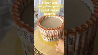 Membuat money cakediy moneycake shorts [upl. by Felipa70]