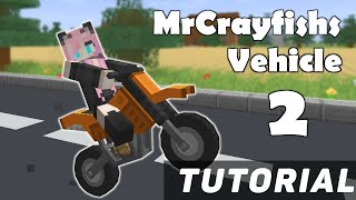 MrCrayfishs Vehicle Part 2 Tutorial  Guide 1122 1164 minecraft java edition [upl. by Elehcor178]