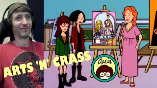 Daria 1998 Reaction  Season 2 Episode 1 quotArts N Crassquot MTV Series [upl. by Nojram614]