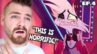 MOST DARK EPISODE  HAZBIN HOTEL  EPISODE 4  FIRST TIME REACTION [upl. by Jaenicke417]