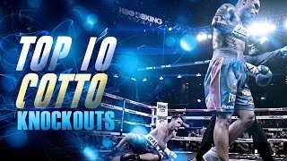 Top 10 Greatest Miguel Cotto Knockouts HD60FPS [upl. by Artie]