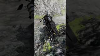 Thats brutal 🤯 Watch till the end 💥💣shorts satisfying beamngdrive automobile cars gaming [upl. by Aneladdam]