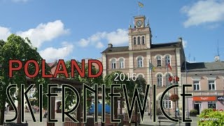 SKIERNIEWICE  Polish city in 2016  Travel in Poland [upl. by Codie124]