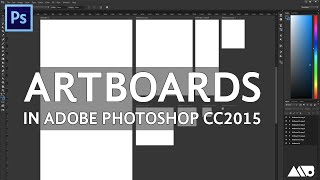 How to Create Artboards in Adobe Photoshop Tutorial [upl. by Akenihs]