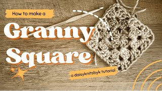 How to make GRANNY SQUARE [upl. by Refinnaej]