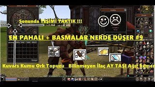 En Pahalı  Basmalar Nerde Düşer   Metin2 TR 9 [upl. by Euqimod]