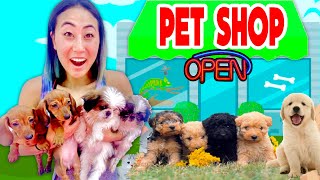 I Opened a FREE PET STORE [upl. by Oilla116]