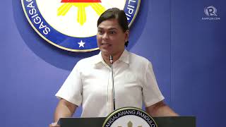 Will Sara Duterte endorse senatorial bets for 2025 [upl. by Canute738]