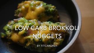 LOW CARB Brokkoli Nuggets  SCHNELL EINFACH LECKER [upl. by Keviv]