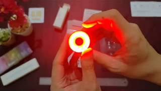 Unboxing Enfitnix Xlite 00 LED Bike Tail Light lampu rem sepeda [upl. by Roxine973]